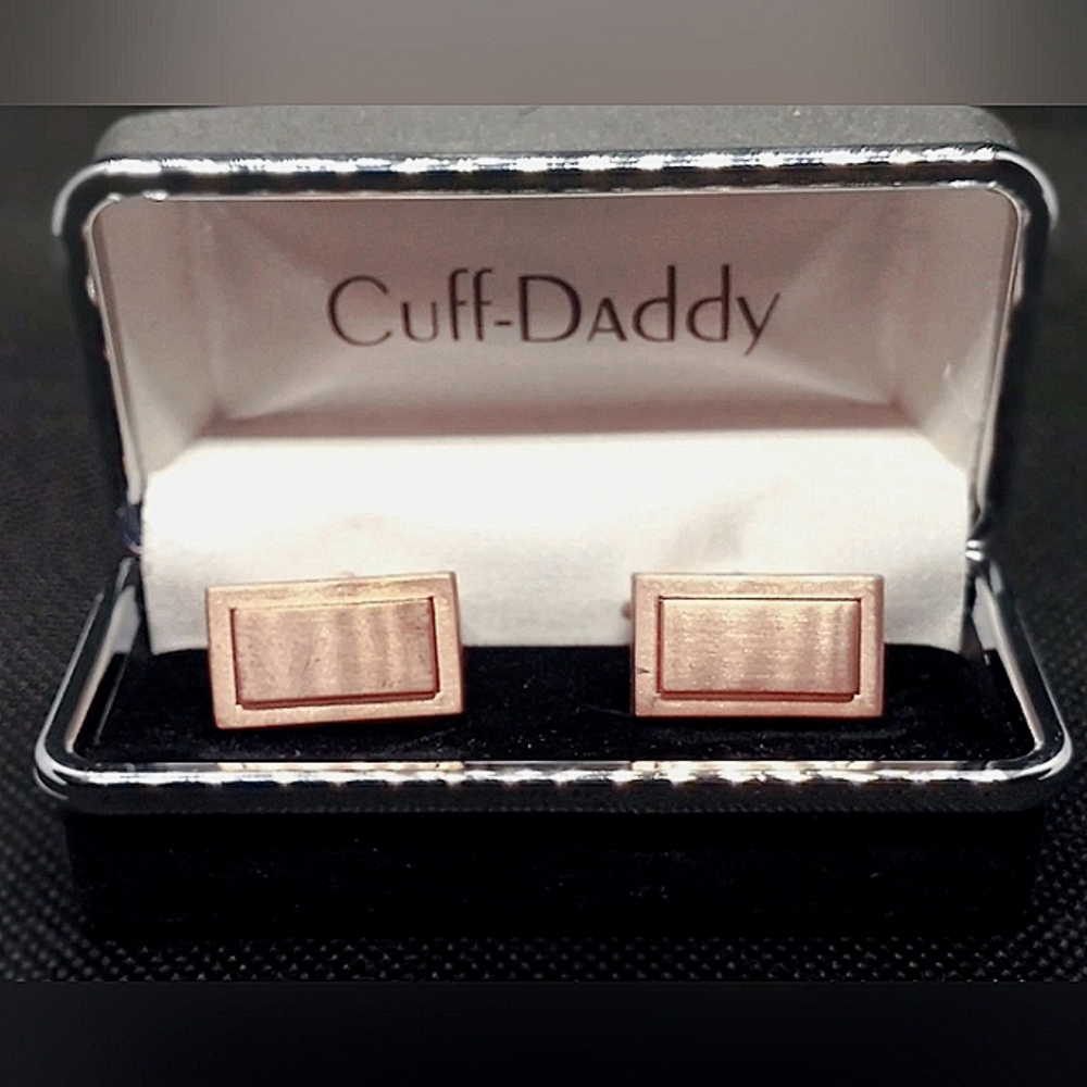 New in Box Cuff-Daddy Cuff Links